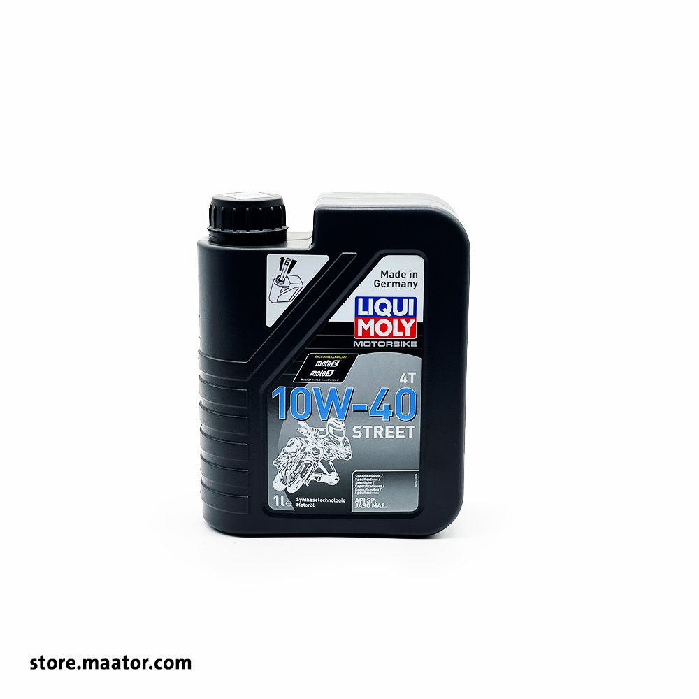 زيت موتوسيكل تخليقي Liqui Moly 10W-40