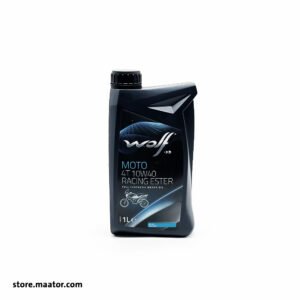 زيت موتوسيكل تخليقي Wolf Racing 10W40 Ester